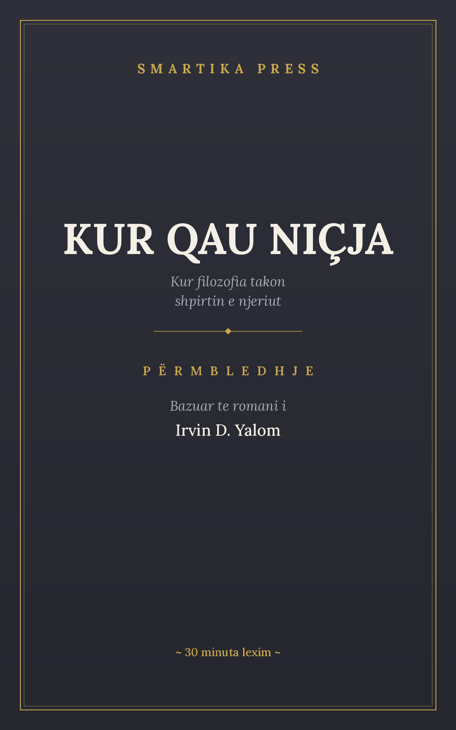 Përmbledhje: Kur Qau Niçja